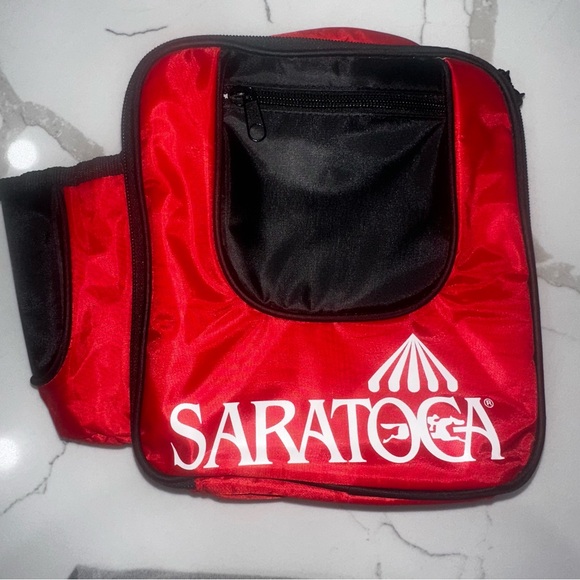Saratoga Race Course Other - Vintage Saratoga Horse Racing Insulated Cooler Bag w/ Bottle Holder 2008
